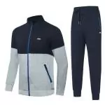 hommes hugo boss jogging suit cotton blue gray